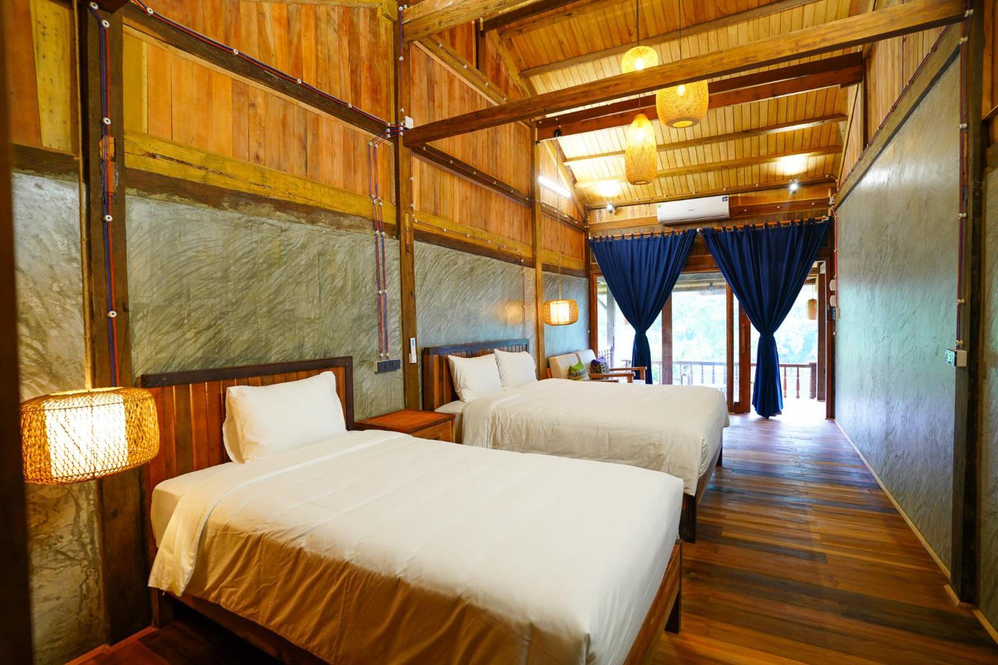 Ba Be Jungle Houses Экстерьер фото