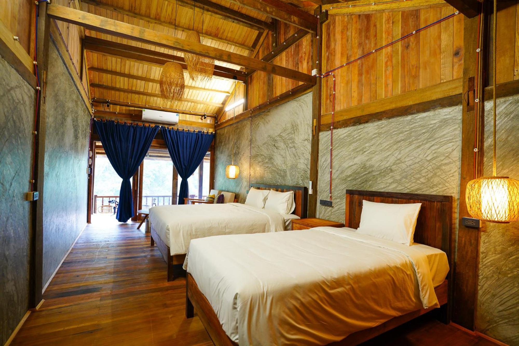 Ba Be Jungle Houses Экстерьер фото